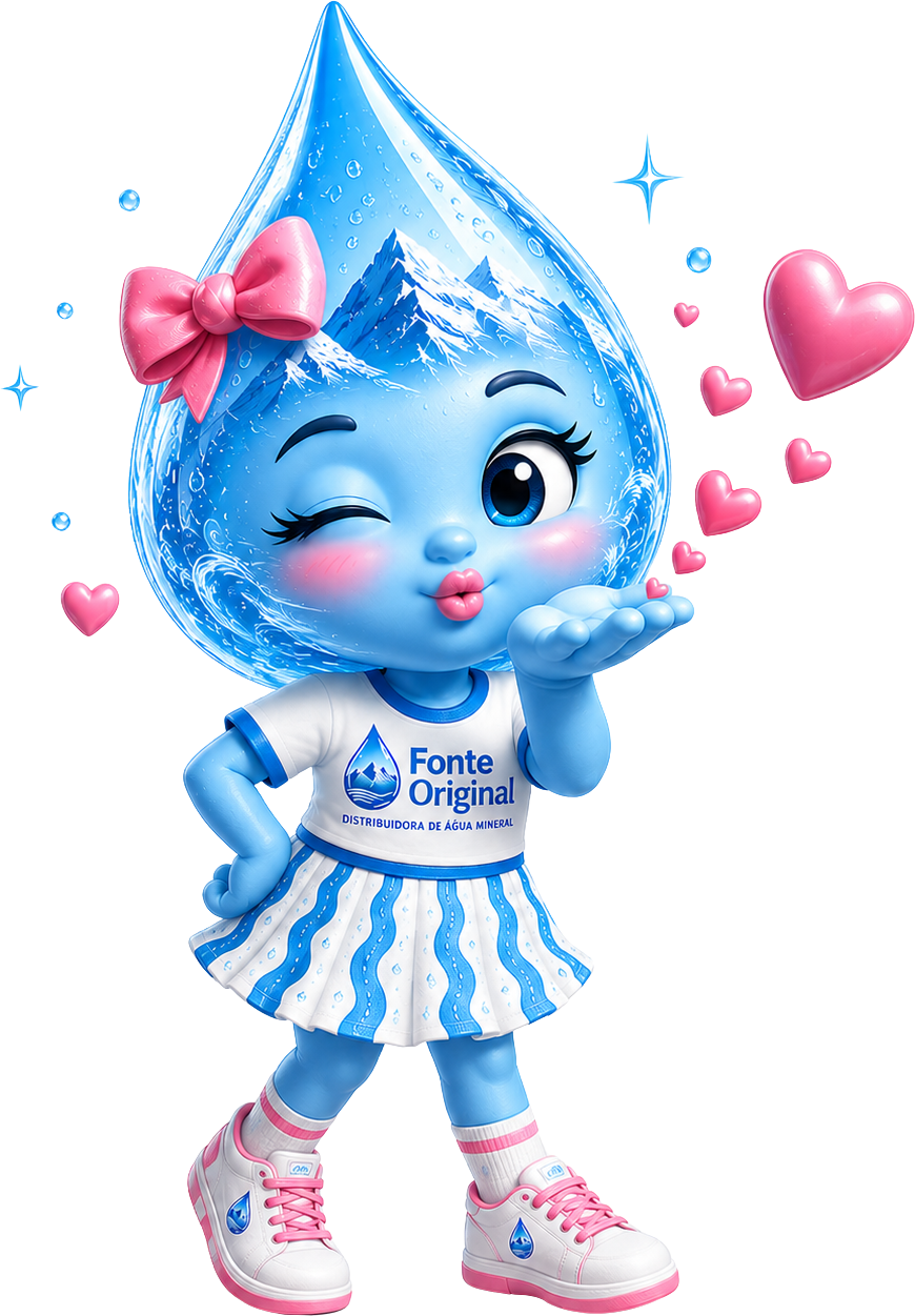 Mascote Fonte Original no programa Indique e Ganhe